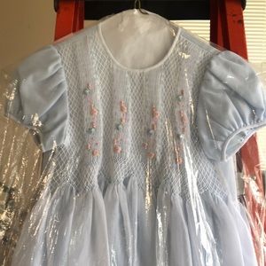 Girls Will’Beth Light Blue Dress Size 10